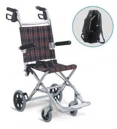 Foldable aluminum wheel chair