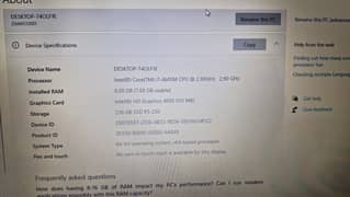 Lenovo think pad i7