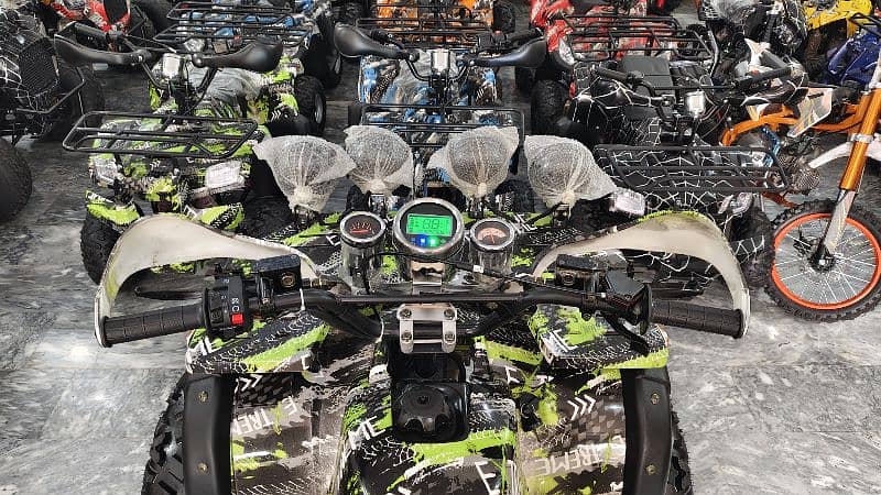 250cc Monster 12 # Jee Auto Engine Atv Quad Bikes Delivery In All Pak 9