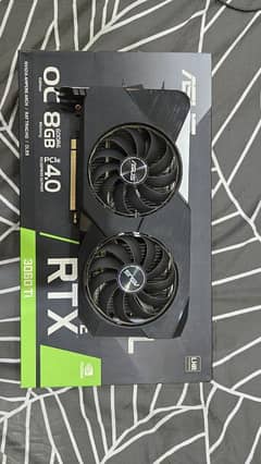 ASUS RTX 3060Ti Dual Oc 8GB