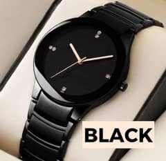 Men's Quatz chain strap Watch 1 PCs available in 4 colours