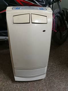 it's an imported U. K brand Ac in very good condition with a heater