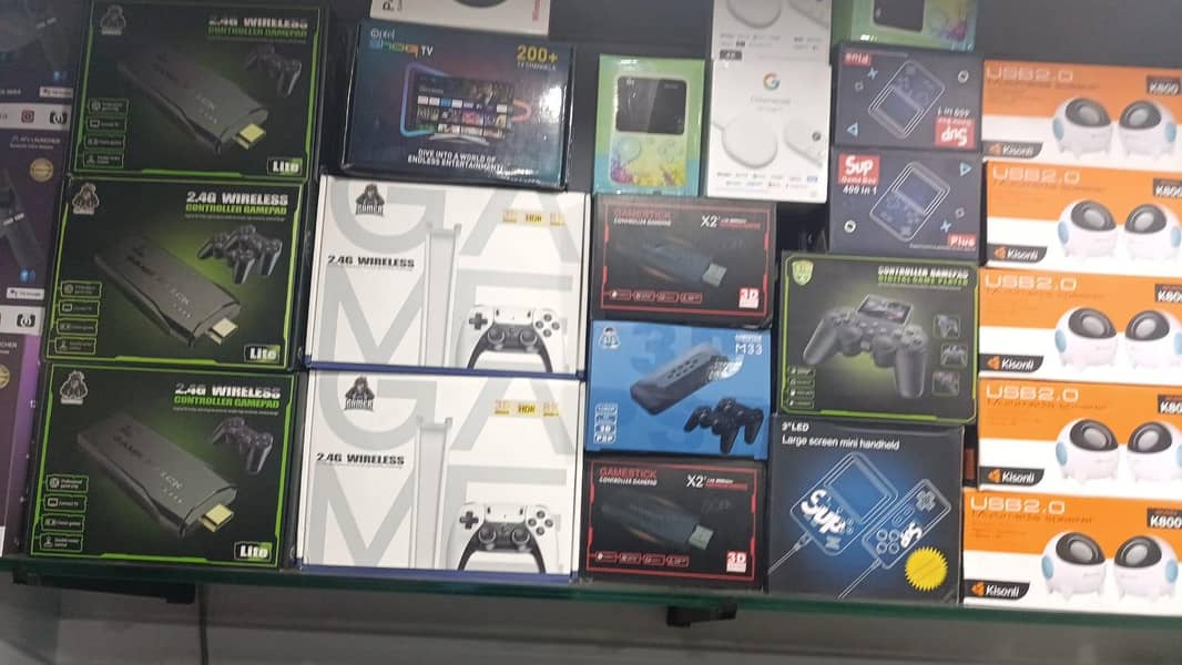HDMI Game Stick | 2 Wireless Controllers | Plug & Play Fun 0