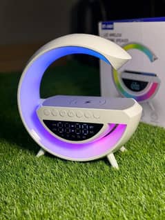 wireless charger+light speaker