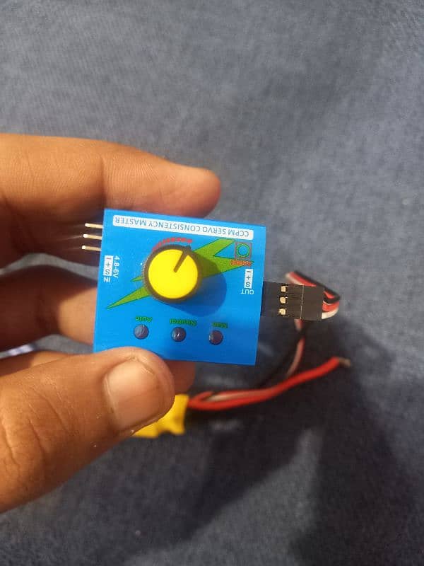 Bldc motor 2200kv with 30amp esc or servo tester 5