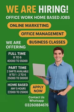 Part time job available for males/females