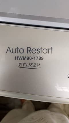 Haier washing machine fully automatic