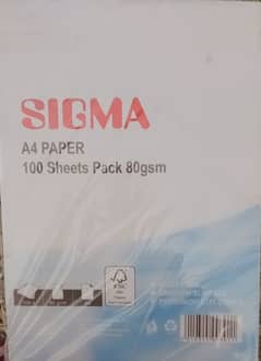sigma copy paper