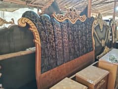 hole sell  bed set with warranty bed side tables and dressing tables