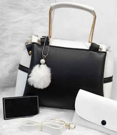 Girl's Rexine Plain Shoulder Bag