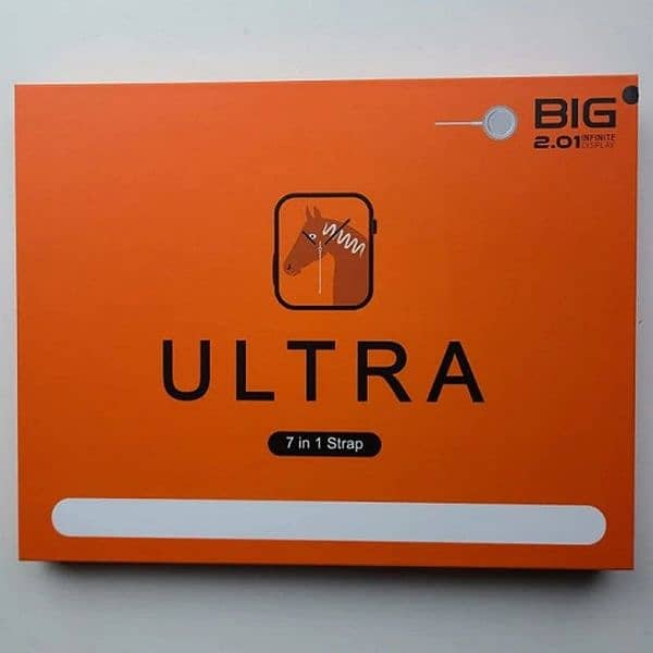 Ultra 7 In 1 Strap Smart Watch 2.01 Infinite Display 0