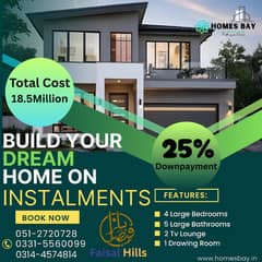 FAISAL HILLS HOUSE ON INSTALLMENTS