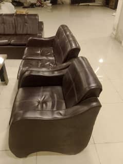 Sofa Set - 6 Seater Sofa Set - Leather Sofa - Sofa