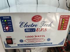 electro tech 1000watt ups