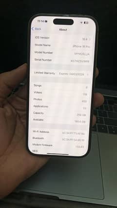 Iphone 16 Pro max