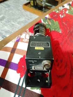 C Series CB-040MCL 0.4 MP color area scan camera with lense.