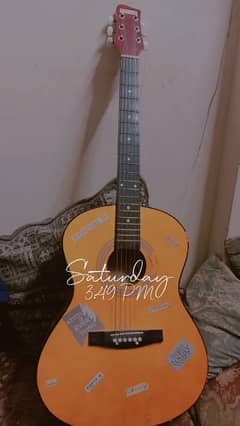 Acoustic guitar Russian wood