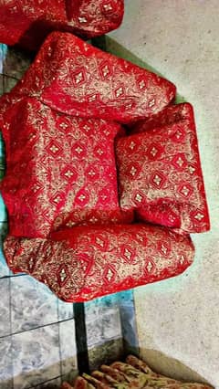 Six Seater Sofa with 2 seater other in new condition Strong sofa