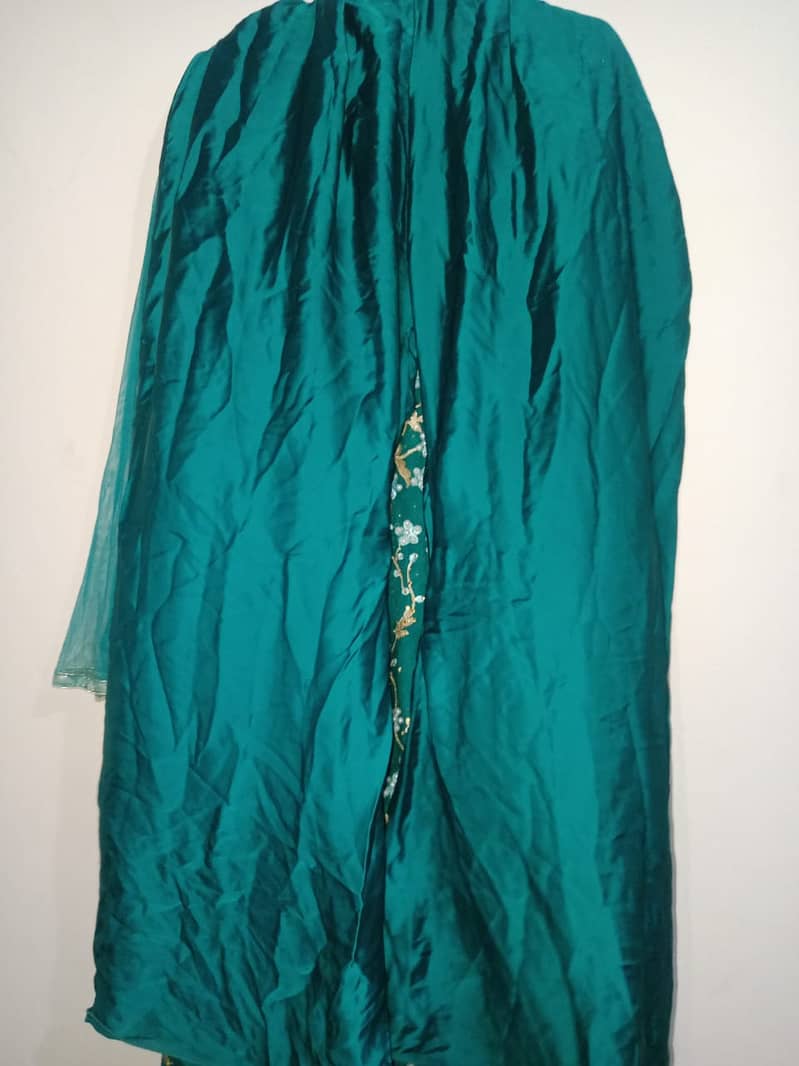 Fancy kameez and trouser with net dubata 2