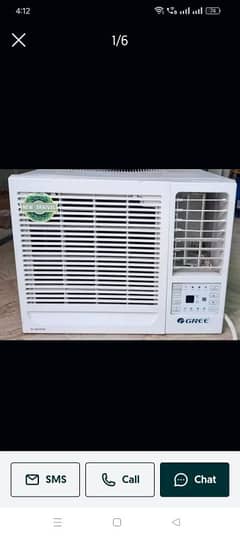 Window inverter AC and mobile portable AC
