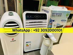 New Portable Ac 1 Ton Stock Available E tech & Skyiwood