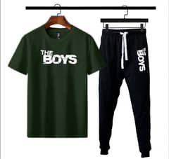 Men's Printed Track Suit Summer Wear