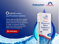 Oasis Water Purification Tablets (40L Household / 20L Emergencies)