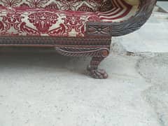 dewan 3 seater pure chinyoti and with a center table