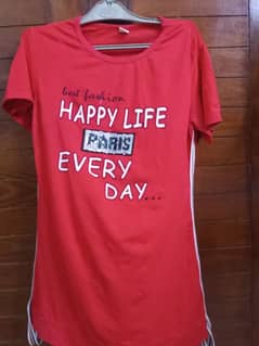 red T-shirt for girls
