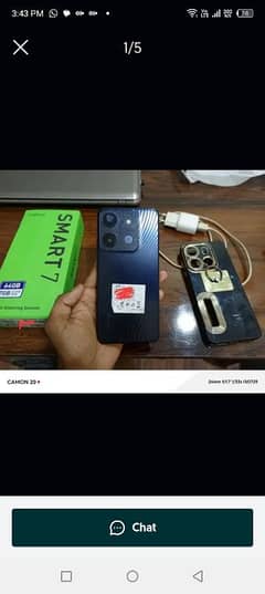 Smart 7Hd 2+2  4/64 gb 10mants warranty new open box condition he