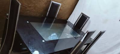 Dining Table 6 chairs 40,000 thousand