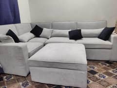 L Shaped Sofa with 10 Years