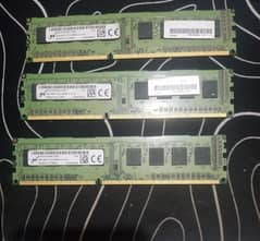 12 GB DDR3 RAM (3x4GB) 1600MHz for sale