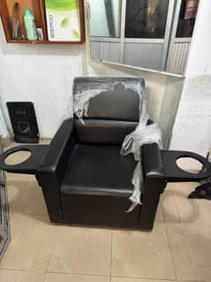 Saloon chair, pedicure chair, Hair cut chair,  wash unit