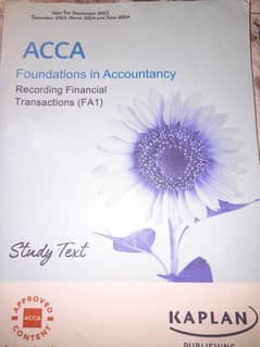 ACCA FA1 STUDY TEXT ( FINANCIAL ACCOUNTING)