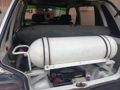 Car CNG cylinder with kit