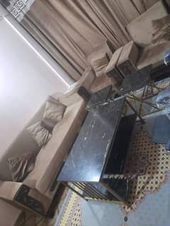3 Piece Velvet Sofa Set (One is Sofa cum Bed convertible) Barely Used