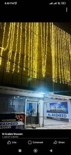 Hotel GPO Murree 4 bedroom only 20k daily kitchen TV launch parking.