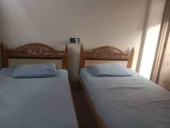 2 single bed