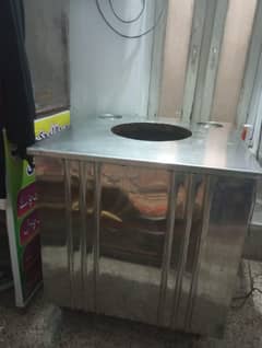 Gas Tandoor in steel body  For sale