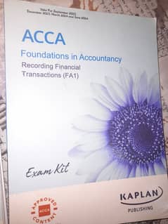 ACCA FA1 EXAM KIT (FOUNDATION IN ACCOUNTANCY)