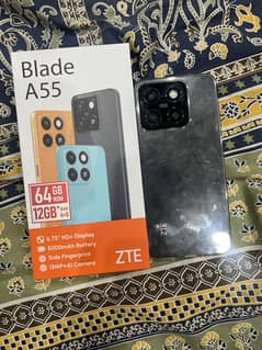 ZTE Blade A55 With Box With Charger