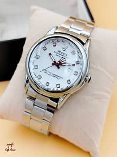 Rolex  Date Working  Stainless steel Chain  Double Lock