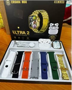 Smart watch ultra 2 Crown m60 7 in 1