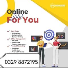 Data Entry Job / Typing Job / Assignment Job / Online Job