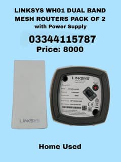 Deco m5, ZYXEL Multi, tenda nova ac1200, Linksys WHO1