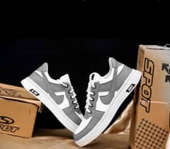 Jaf Spot Dunkfusion Sneakers for Men Stylish Grey Sports Shoes