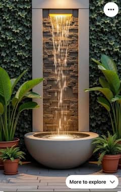 interior Fountain - Waterfall - Aquarium - Bubble Wall (0333-5556007)