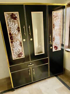 Wood safe almari