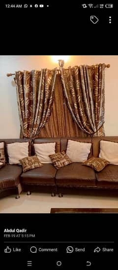 7 seater l shape sofa
